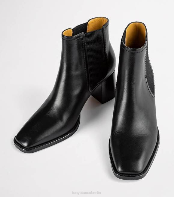Stiefeletten| de Tony Bianco Frauen Wette-Stiefeletten schwarze Komo 4624556